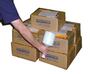 Hand Wrap Stretch Film 5" x 1000' 80 Gauge with Dispenser Handle