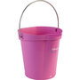 Vikan® 5688 Hygienic 1.5-Gal Polypropylene Round Pail Assorted Colors