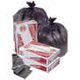 Pitt Plastics MR24339MK Black 24 x 33 High-Density Can Liner 6 Microns