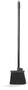 Carlisle 36860 Duo-Sweep Unflagged Lobby Broom, Black