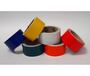 Reflective Tape, Diagonal Striped, Red / Silver, 2 in, 10 yds