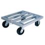 Tubular Dolly, 27 W x 28 L x 10 H in, 1200 lbs, Aluminum, 1