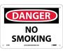 Danger No Smoking Sign, Rigid Plastic