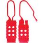 Master Lock 428 Nylon Non-Conductive Lockout Hasp, 6 Lock Capacity