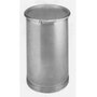 Drum, 304 Stainless Steel, 33 gal, 19-1/4 in