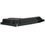 Rubbermaid® FG130700BLA Hinged Domed Lid for 1/2 Cu.Yd. Tilt Trucks