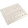 Aero-Tote Lid, 41 L x 36-1/2 W x 2 H in, High-Density Polyethylene, White