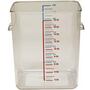 Rubbermaid® FG631200CLR 12-quart Clear Food Storage Container