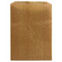 HOSPECO KL Kraft Waxed Feminine Hygiene Disposal Bags w/ Gusset