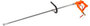 Hydroforce, Power Wash Gun, Aluminum (Handle), 304 Stainless Steel (Extension), 1/2 in, Gray / Black / Orange, Trigger, Ergonomic, Cleaning, Adjustable Auxiliary Handle, Water Shutoff Valve