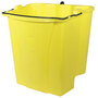 Rubbermaid 2064907 WaveBrake Dirty Water Bucket, 18 qt