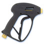 GUNJET®, Nozzle, Trigger, Spray Pattern, NPT, 5000 PSI, 300 °F, Brass, Nylon (Handle), 3/8 (Inlet), 1/4 (Outlet) in, 7.83 in, 7.83 x 1.35 x 7.56 in, Ergonomic Design with Light Trigger Pull, Handle Remains Comfortable During Hot Spraying Op