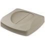 Rubbermaid FG268988BEIG Untouchable® Beige Swing Lid