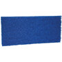 Vikan 5524 Medium Duty Blue Scrub Pad, 10"