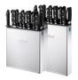 Edlund KR-699 Stainless Steel Knife Rack With 12" Skirt Open Back