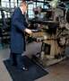 Comfort-Eze Anti-Fatigue Black Rubber Dry Mat, 60 x 30 inch