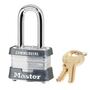Master-Lock 31LF Keyed Different Laminated Steel Padlock, 1-1/2 Shackle