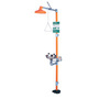 Guardian Equipment GS-PLUS GREG1902 Combination Drench Shower and Eyewash Station, Floor Mount, Orange