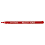 Trailer Seal, High-Strength Polyethylene, 7-1/2 in, 3/8 in, Red / White