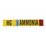 Brady 90404 HG and AMMONIA Vinyl Adhesive Backed Labels