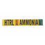 Brady 90409 HTRL and AMMONIA Vinyl Adhesive Backed Labels