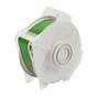 Printer Tape, Vinyl Film, Gloss, Green, 1-1/8 in, 100 ft