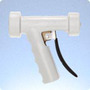 Nozzle, Lever, Bronze|Stainless Steel, White