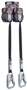 Miller® Twin Turbo T-BAK Personal Fall Limiter, 7.5' MFLTB-1/7.5FT