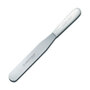 Sani-Safe®, Spatula, 8 in, 4-1/2 in, High Carbon Steel, Polypropylene, White, 12-1/2 in, Slip-Resistant and Textured Handle