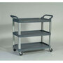 Rubbermaid FG409100GRAY Open-Sided Utility Cart
