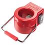 High Security King Pin Lock, Aluminum, Red