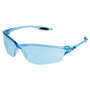 MCR Safety LW213 Law 2 Safety Glasses, Light Blue Lens