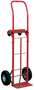 Vestil DSHT-500-PN Convertible Red Steel Hand Truck 500lb Capacity