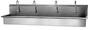 Columbia® 58WBL Sani-Lav® 4-Faucet Wall-Mount wash station