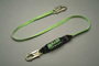 Miller®, Shock Absorbing Lanyard, Webbing, 6 ft, Locking Snap Hook (Harness) Locking Snap Hook (Anchor)