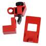 Brady Circuit Breaker Lockout, Red, Chemical Resistant