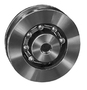 GF FRANK BALL BEARING TROLLEY WHEEL 7838 SS 4" STAINLESS STEEL