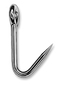 GF FRANK SINGLE TROLLEY HOOK 3912 STAINLESS STEEL