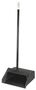 Plastic Lobby Dust Pan 12 Black Metal Handle Duo-Pan®