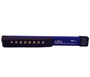 Stick Light, AAA, 3, greater than 10 hrs, Blue, Disposable, LED, Water-Resistant, (3) AAA Battery, Molded Pocket Clip, Flood Beam