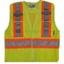 Viking® U6135G Five Point Tear Away Lime Safety Vest