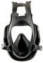 Reusable Full Facepiece Respirator, Gray, Small, 4 Point