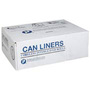 Inteplast Group S386022N Extra Heavy Can Liner, 60 gal, Natural