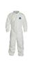 DuPont Tyvek® 400 White Coverall, Elastic, Serged