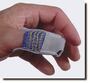 Finger Guard, Split Leather, Steel Grip, Over End Style