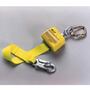 Miller®, Self Retracting Lifeline, Polyester Webbing, Yellow, 10 ft, Locking Snap Hook Carabiner and Swivel Shackle