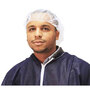 M8 M30 Honeycomb Mesh Disposable Hairnets Nylon, White