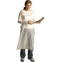 White Polyethylene Disposable Aprons 1.75 Mil 35 x 55 M8 MD3555W