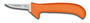 Deboning Knife, Standard, Ergonomic, Sharped, 5 in, 7-1/2 in, Slip-Resistant, Orange, 12 per Box, USDA Approved, Re-Sharpenable Blade, 2-1/2 in