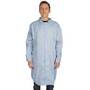 Long Polyester Light Blue Frock, No Pockets, Case of 24